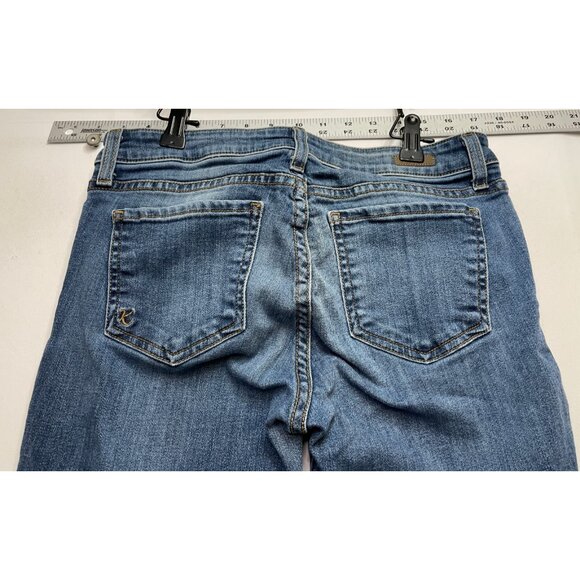 Kut from Kloth jeans womens 0 28 x 30 Catherine boyfriend low rise blue - Picture 4 of 10